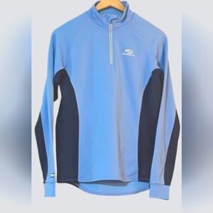 Brook's Periwinkle Blue Navy Quarter-Zip Pullover Women's Medium ✨ 2 /$15 ✨